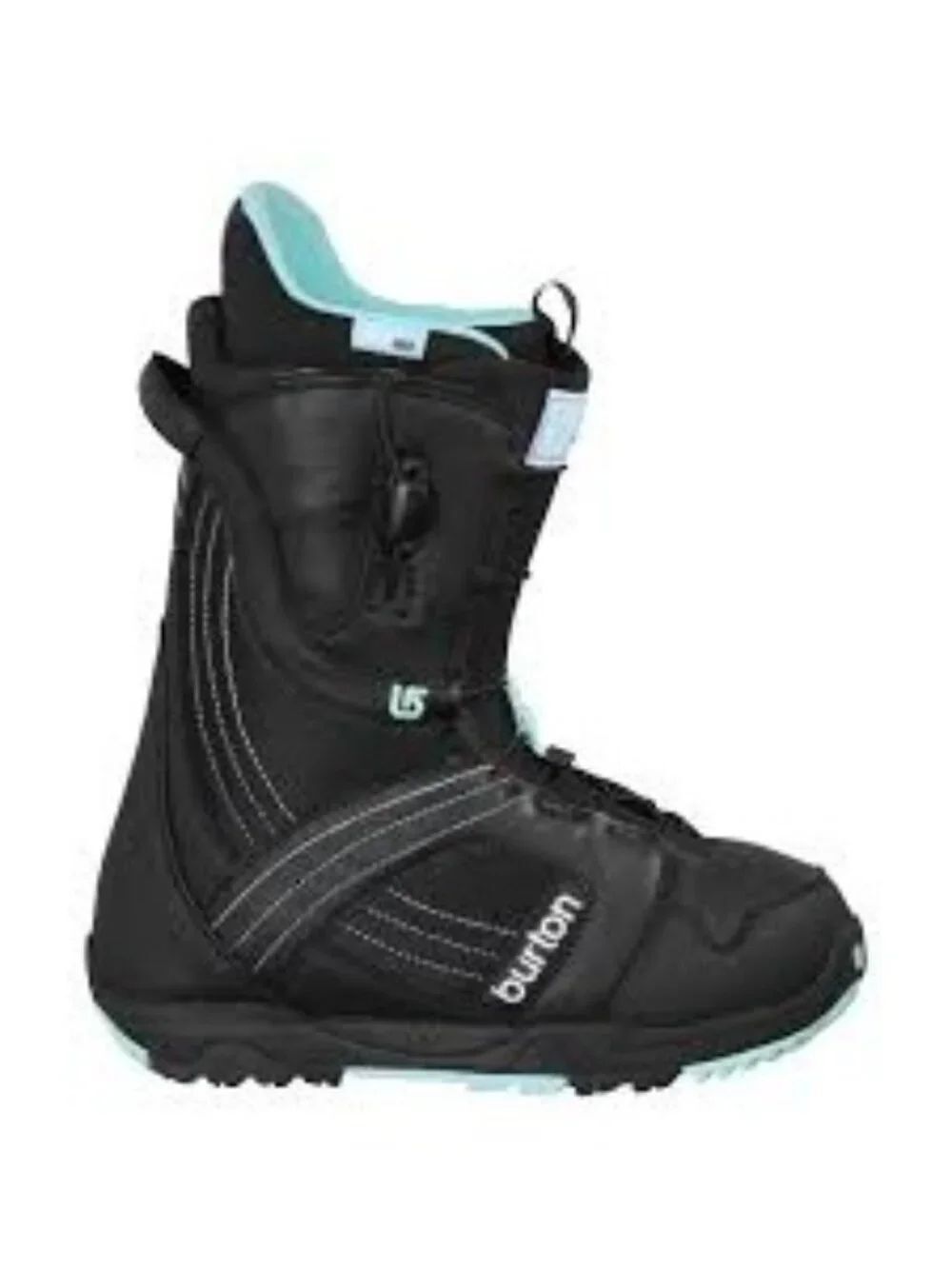 Burton Women's Mint Asian-Fit Snowboard Boots Black True Fit Imprint Size 8